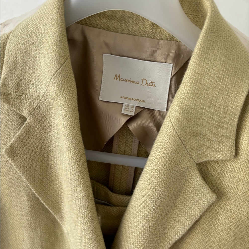 Massimo Dutti Limited Edition Linen Pant Suit size 6 - Picture 14 of 14